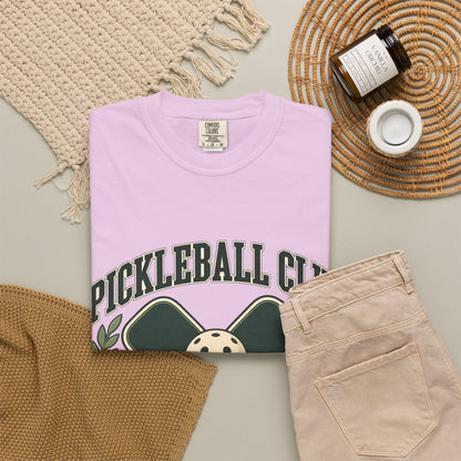 Pickleball Club Court Time Over Screen Time Comfort Colors Tee