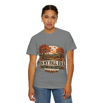 In My Fall Era Autumn Comfort Colors Graphic T-Shirt