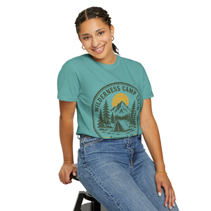 Wilderness Camp Crew Savannah GA Comfort Colors Tee