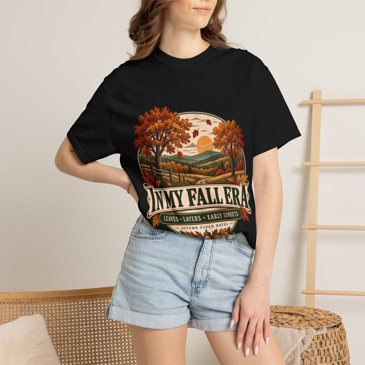 In My Fall Era Autumn Comfort Colors Graphic T-Shirt