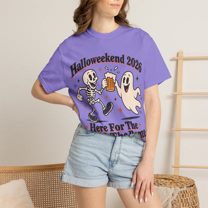 Halloweekend 2026 Boos & Booze Comfort Colors Tee