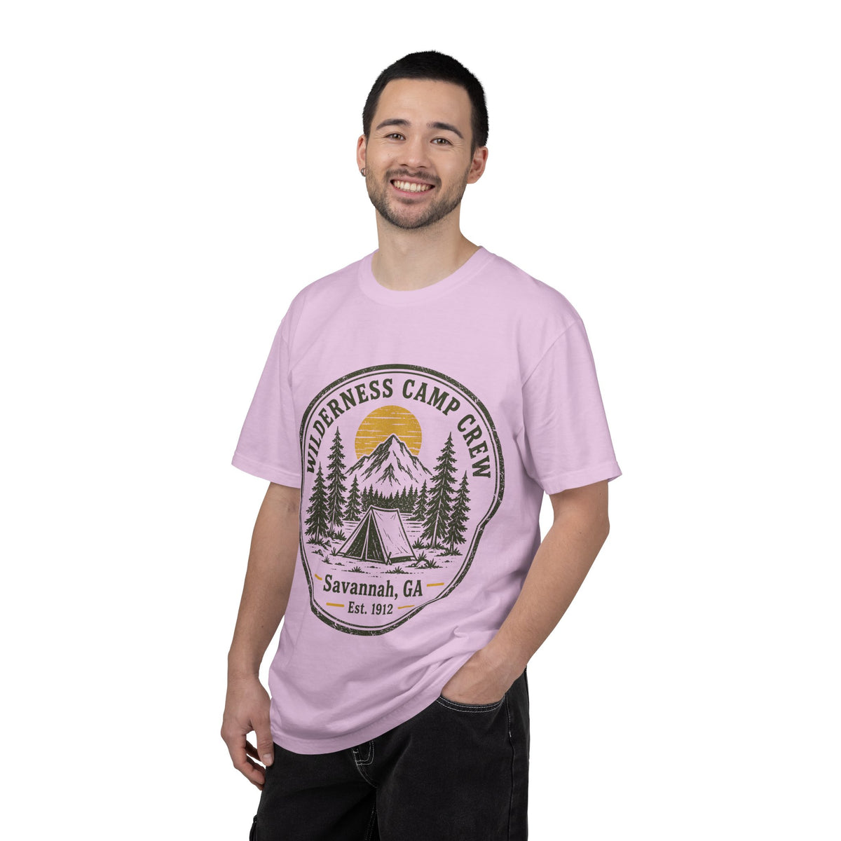Wilderness Camp Crew Savannah GA Comfort Colors Tee