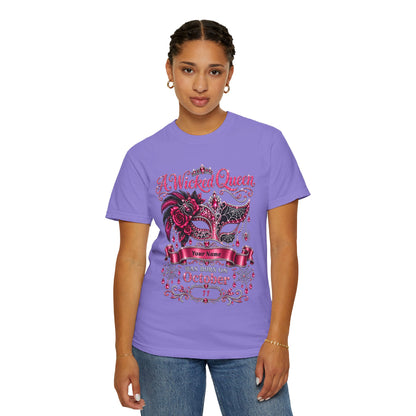 Personalized Wicked Queen October Birthday Comfort Colors Tee