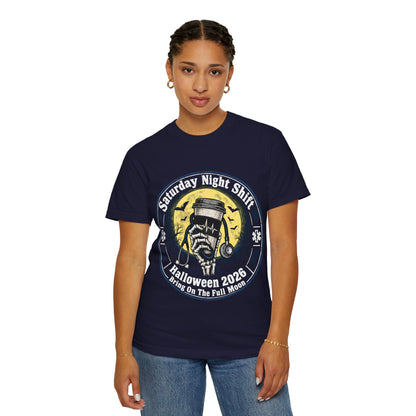 Saturday Night Shift Halloween 2026 Comfort Colors Tee