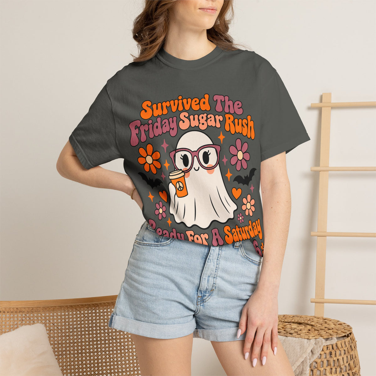 Friday Sugar Rush Halloween 2026 Comfort Colors Tee