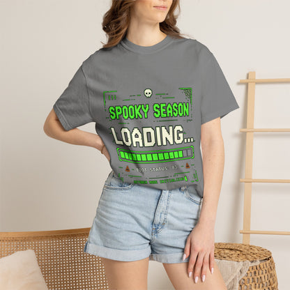 Spooky Season Loading Gamer Halloween Comfort Colors Tee