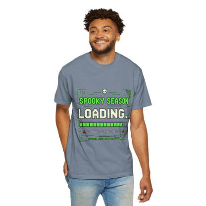 Spooky Season Loading Gamer Halloween Comfort Colors Tee