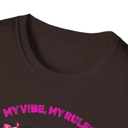 My Vibe, My Rules Anime Chibi Graphic Tee
