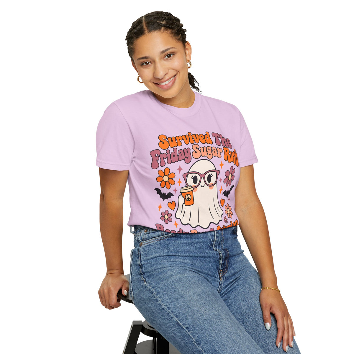 Friday Sugar Rush Halloween 2026 Comfort Colors Tee