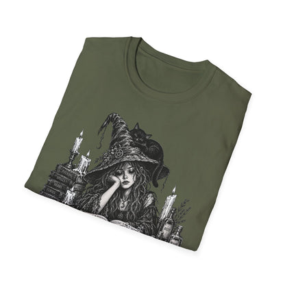 Wicked Wise & Tired Funny Exhausted Witch Mom T-Shirt