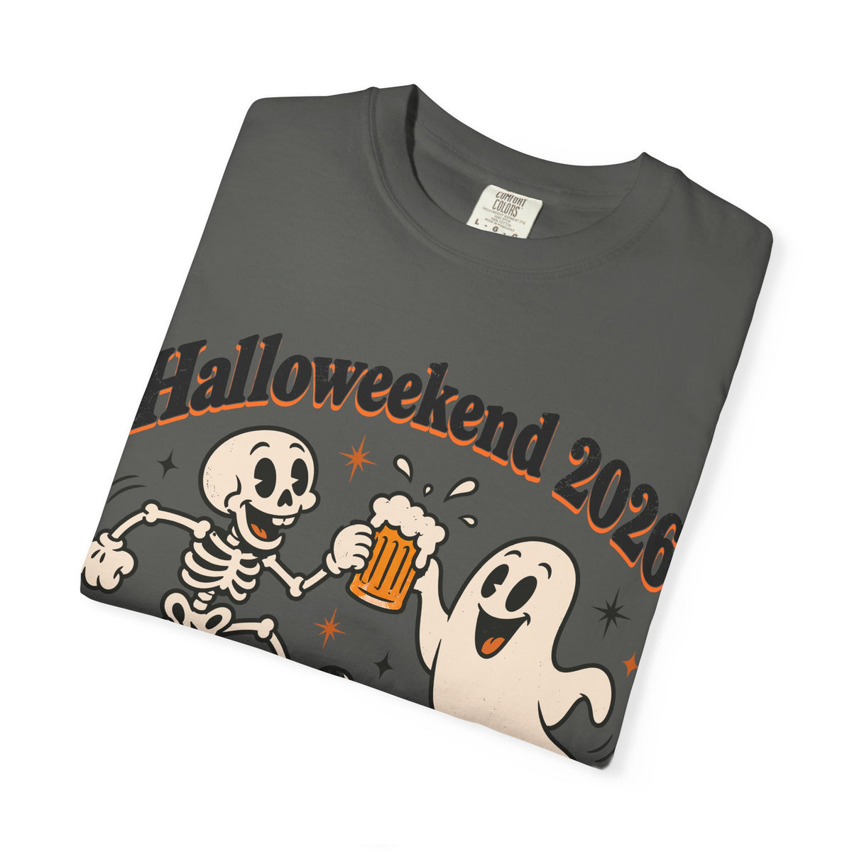 Halloweekend 2026 Boos & Booze Comfort Colors Tee
