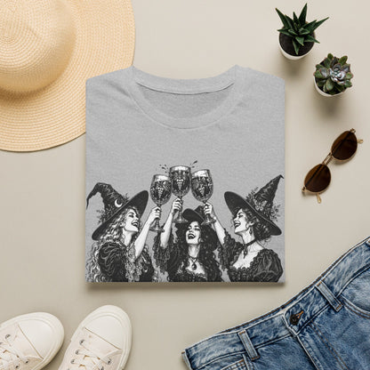 Coven Meeting Witch Wine T-Shirt