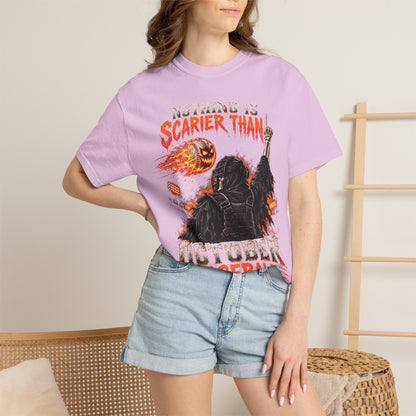 October Baseball Halloween Comfort Colors Graphic T-Shirt