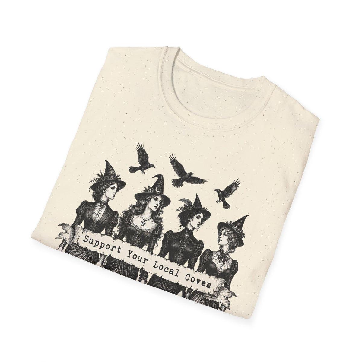 Support Your Local Coven Feminist Witch T-Shirt