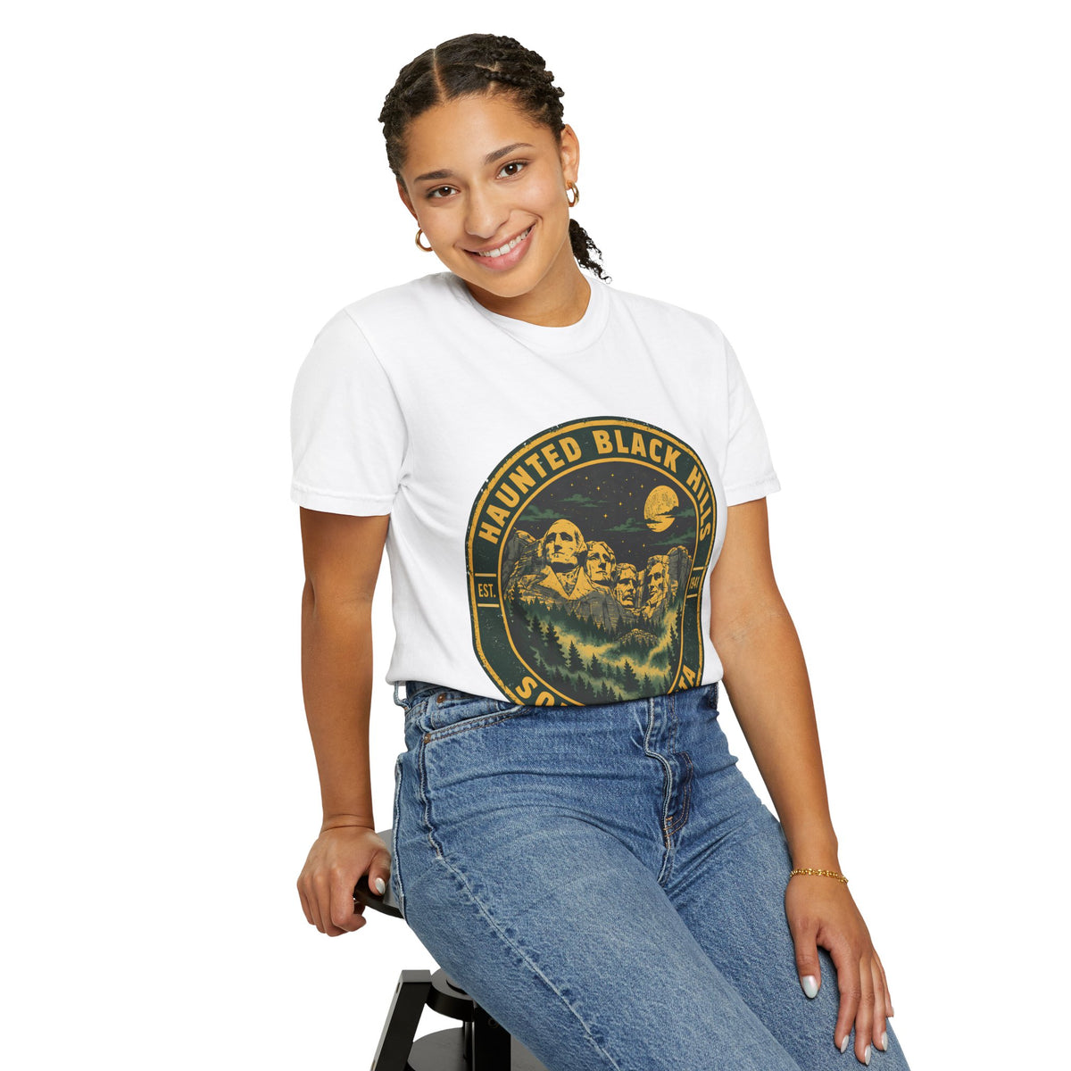 Haunted Black Hills South Dakota Comfort Colors T-Shirt
