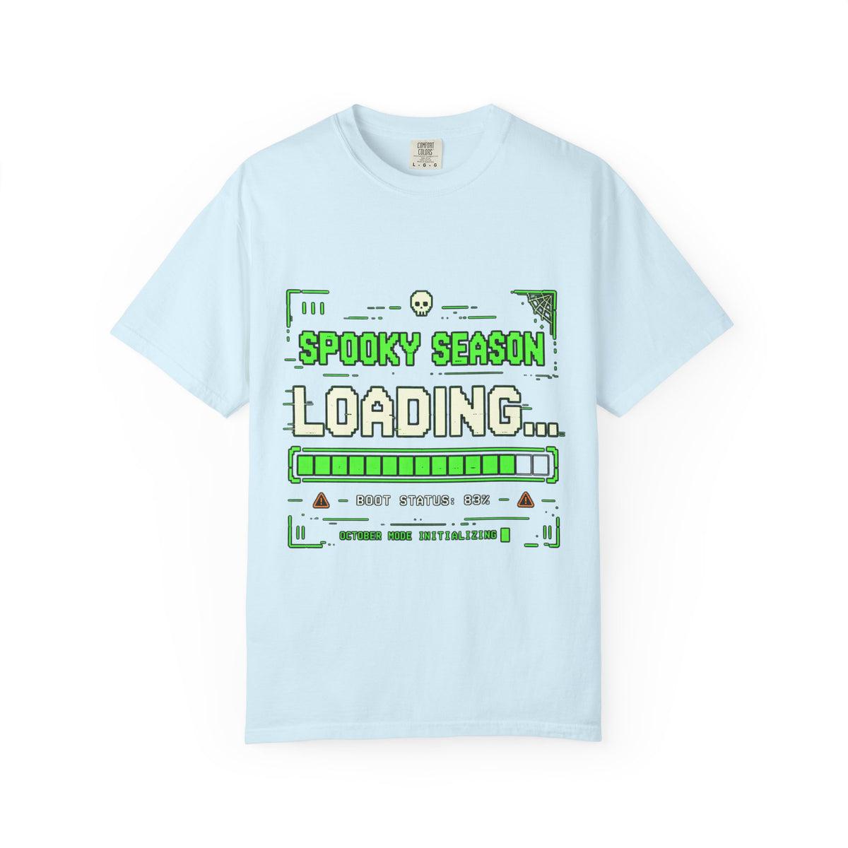 Spooky Season Loading Gamer Halloween Comfort Colors Tee