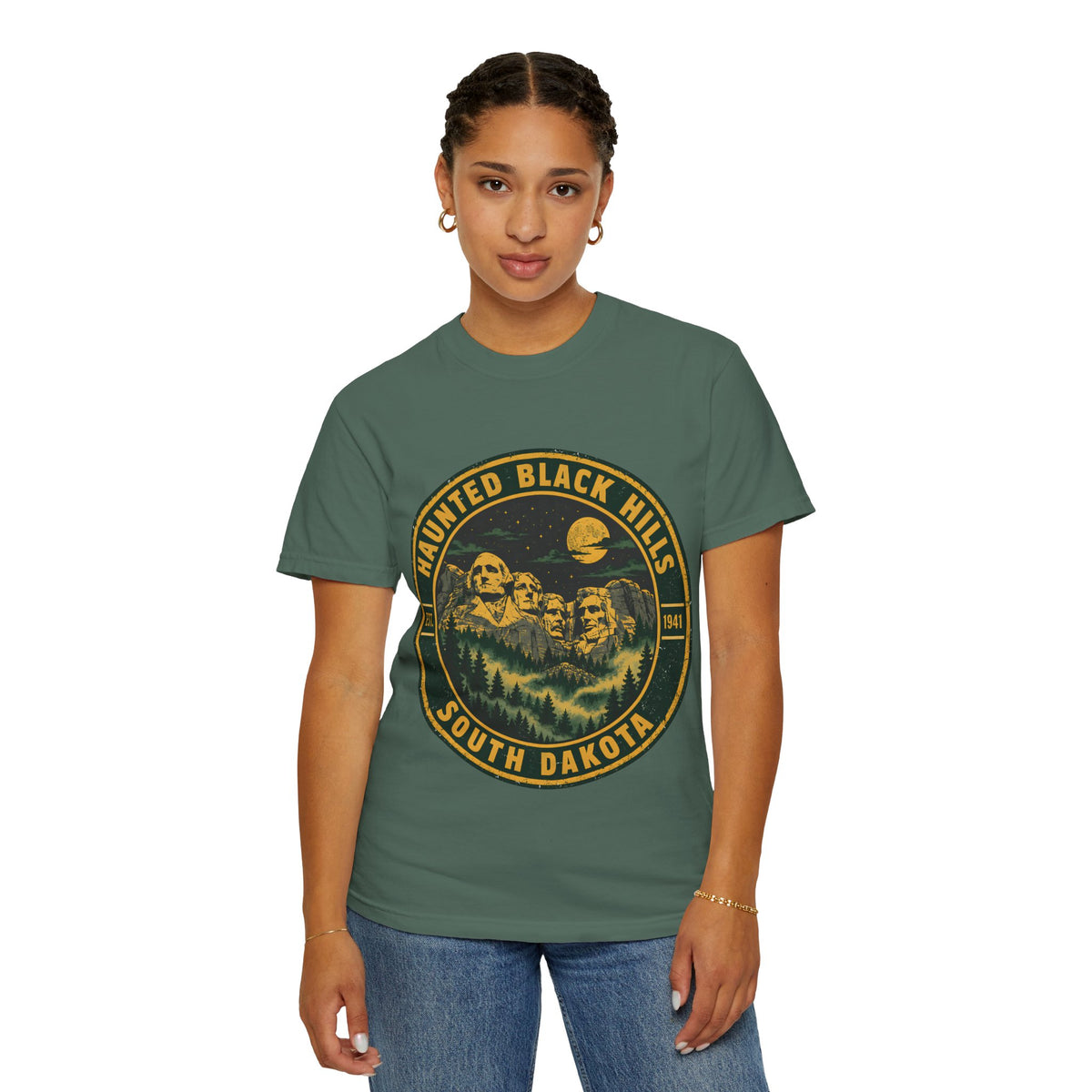Haunted Black Hills South Dakota Comfort Colors T-Shirt