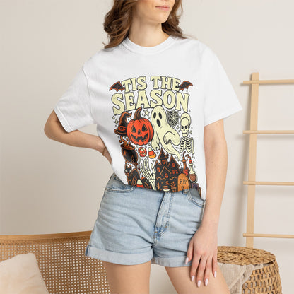Tis the Season Spooky Halloween Comfort Colors Graphic Tee