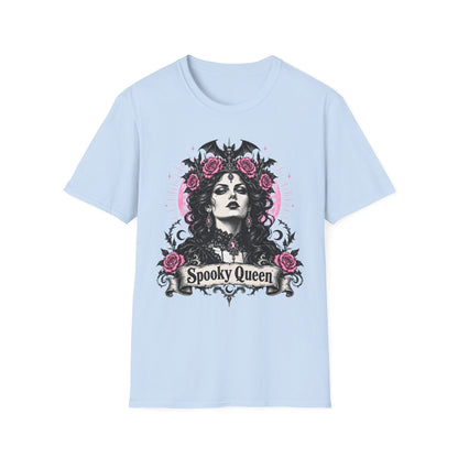 Pink Spooky Queen Pastel Gothic Glamour Witch T-Shirt