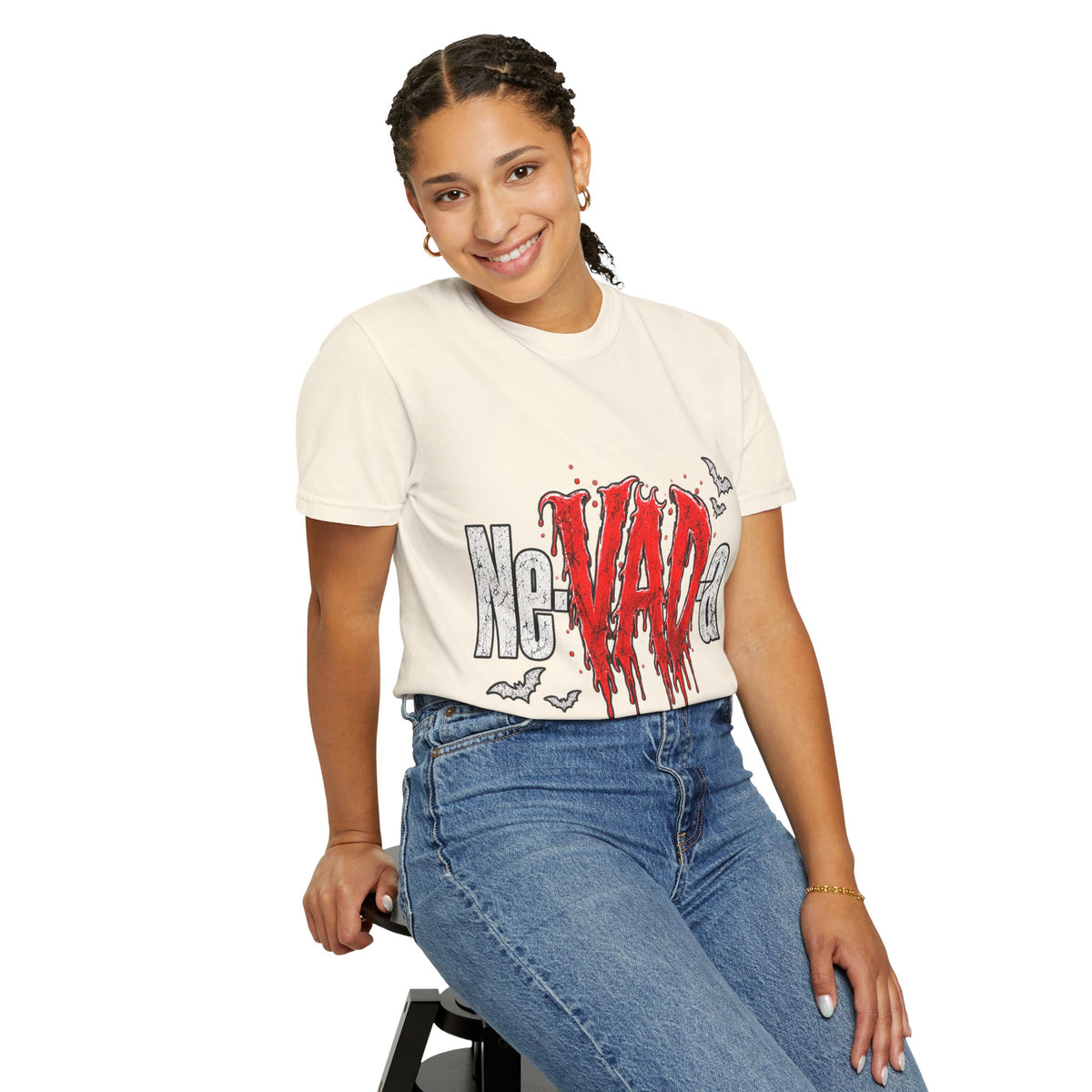 Nevada Horror Drip Halloween Comfort Colors T-Shirt
