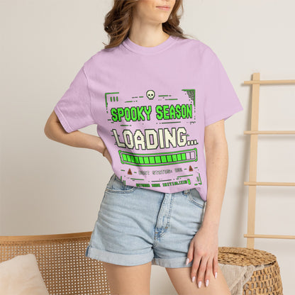 Spooky Season Loading Gamer Halloween Comfort Colors Tee