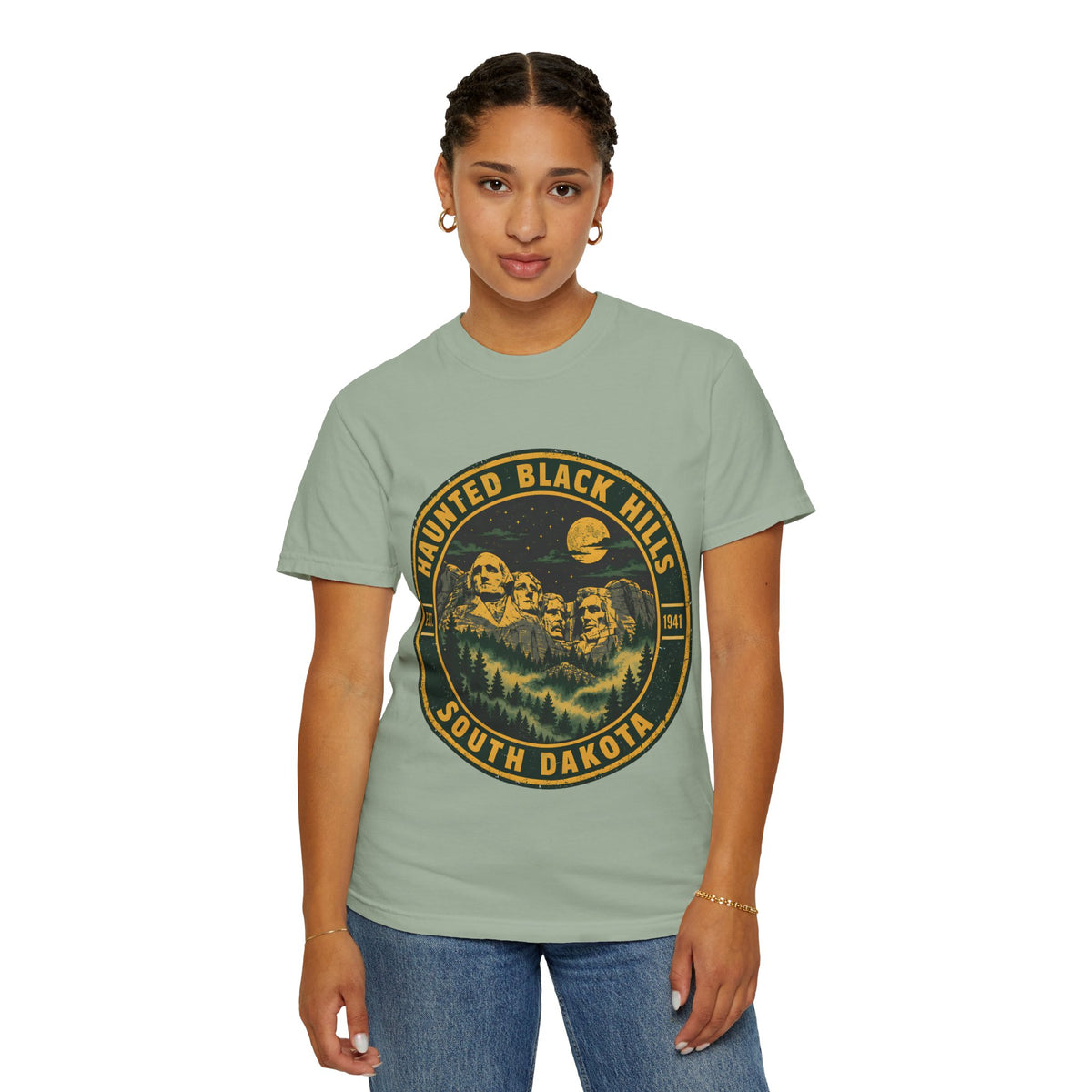 Haunted Black Hills South Dakota Comfort Colors T-Shirt