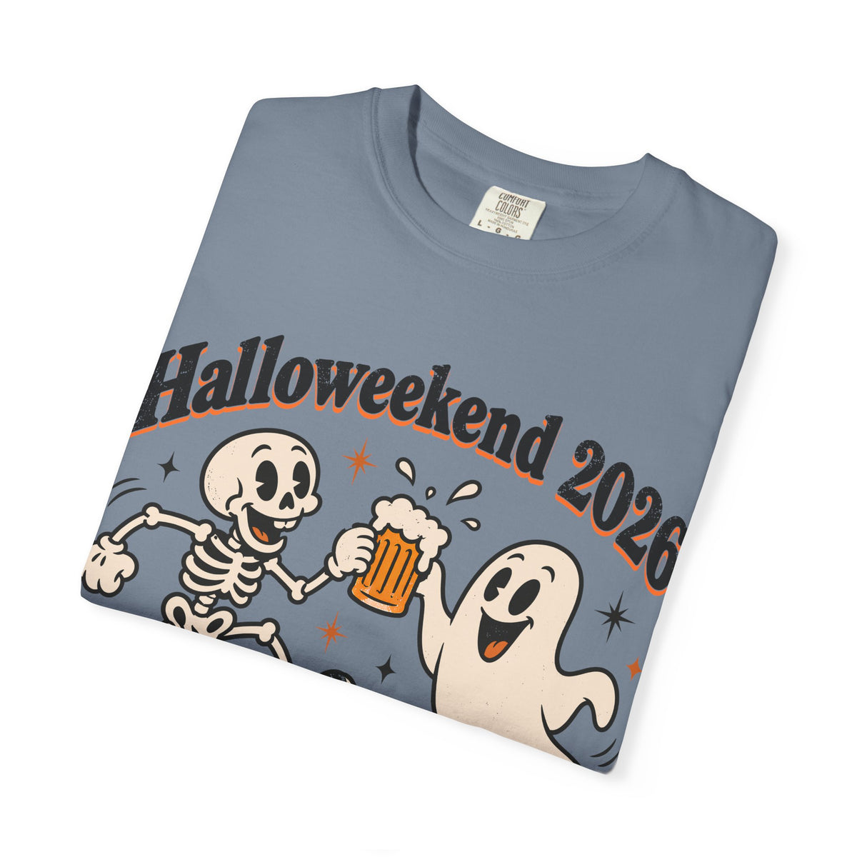 Halloweekend 2026 Boos & Booze Comfort Colors Tee