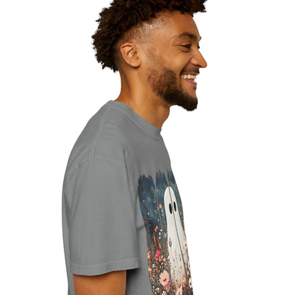 Floral Ghost Wildflower Halloween Comfort Colors T-Shirt