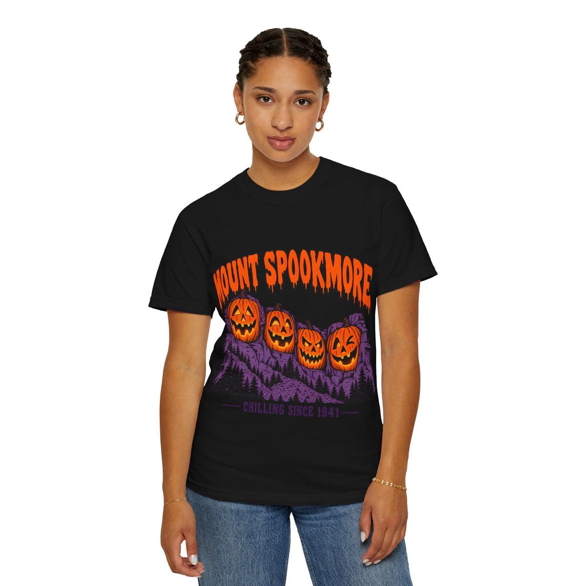 Mount Spookmore Halloween Comfort Colors T-Shirt