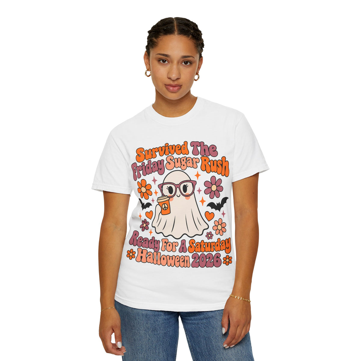 Friday Sugar Rush Halloween 2026 Comfort Colors Tee