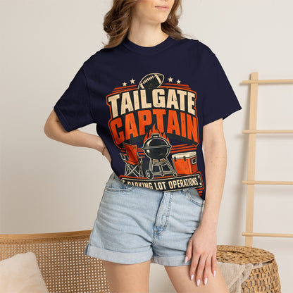 Tailgate Captain Football Game Day Comfort Colors T-Shirt
