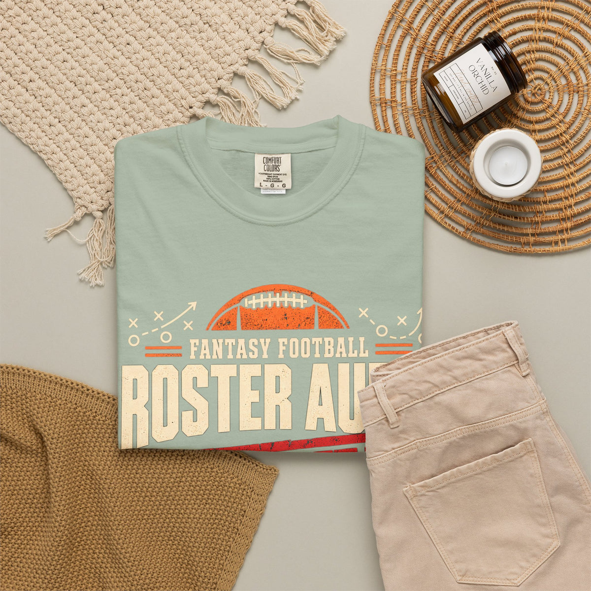 Fantasy Football Roster Audit Failed 2026 Comfort Colors Tee