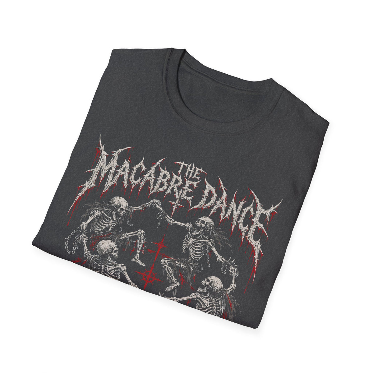 Brutal Metal Mosh Pit Skeletons T-Shirt