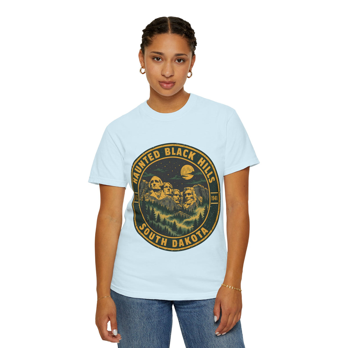 Haunted Black Hills South Dakota Comfort Colors T-Shirt