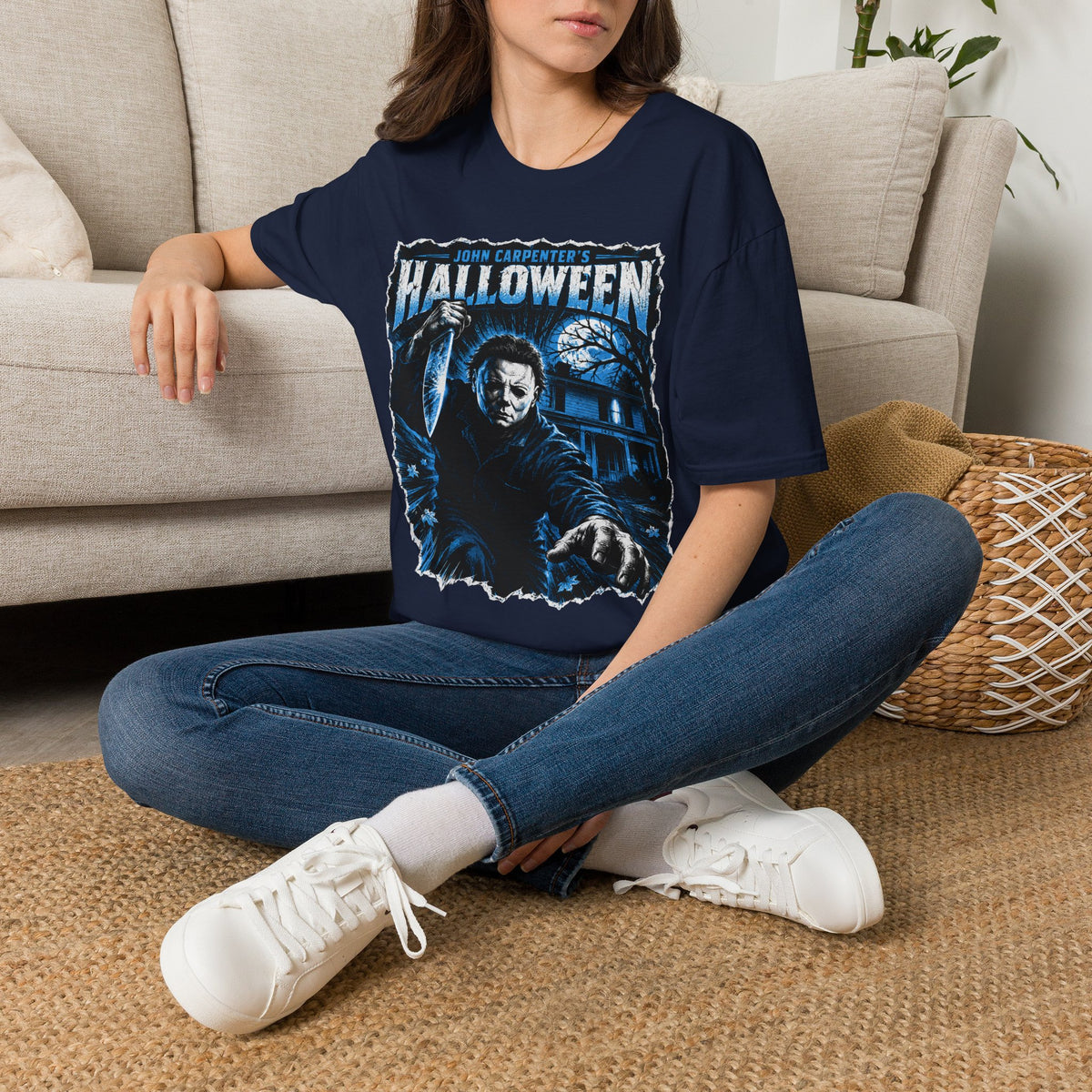 John Carpenter's Halloween Comic Book Style Shirt
