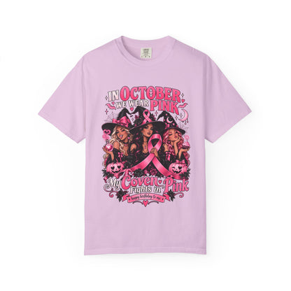 In October We Wear Pink My Coven Fights in Pink Tee