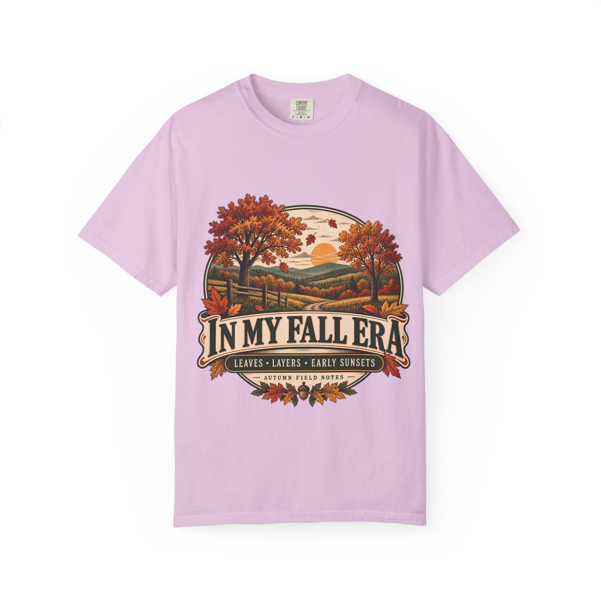In My Fall Era Autumn Comfort Colors Graphic T-Shirt