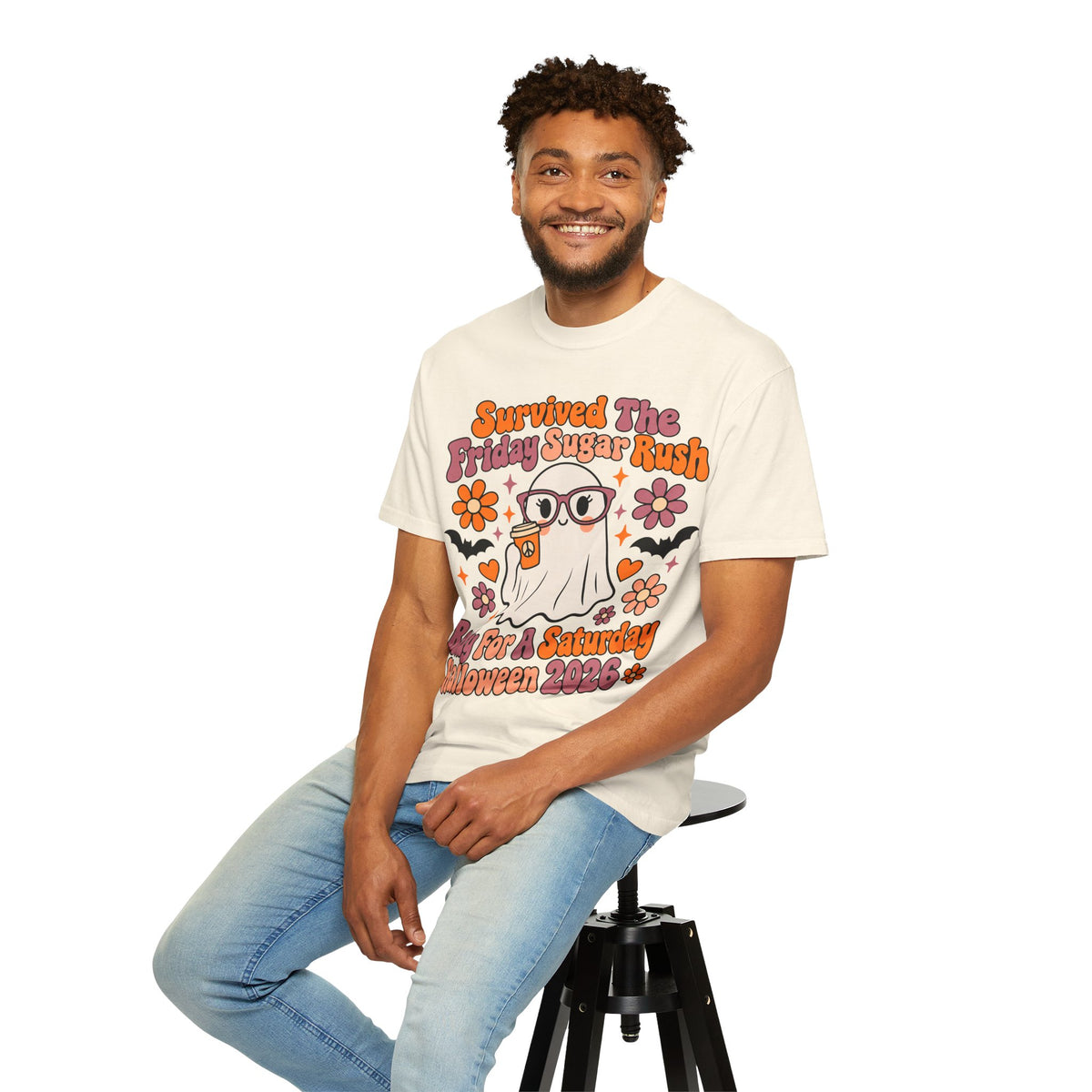 Friday Sugar Rush Halloween 2026 Comfort Colors Tee
