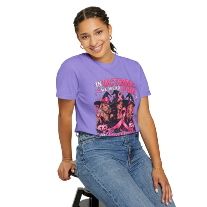 In October We Wear Pink My Coven Fights in Pink Tee