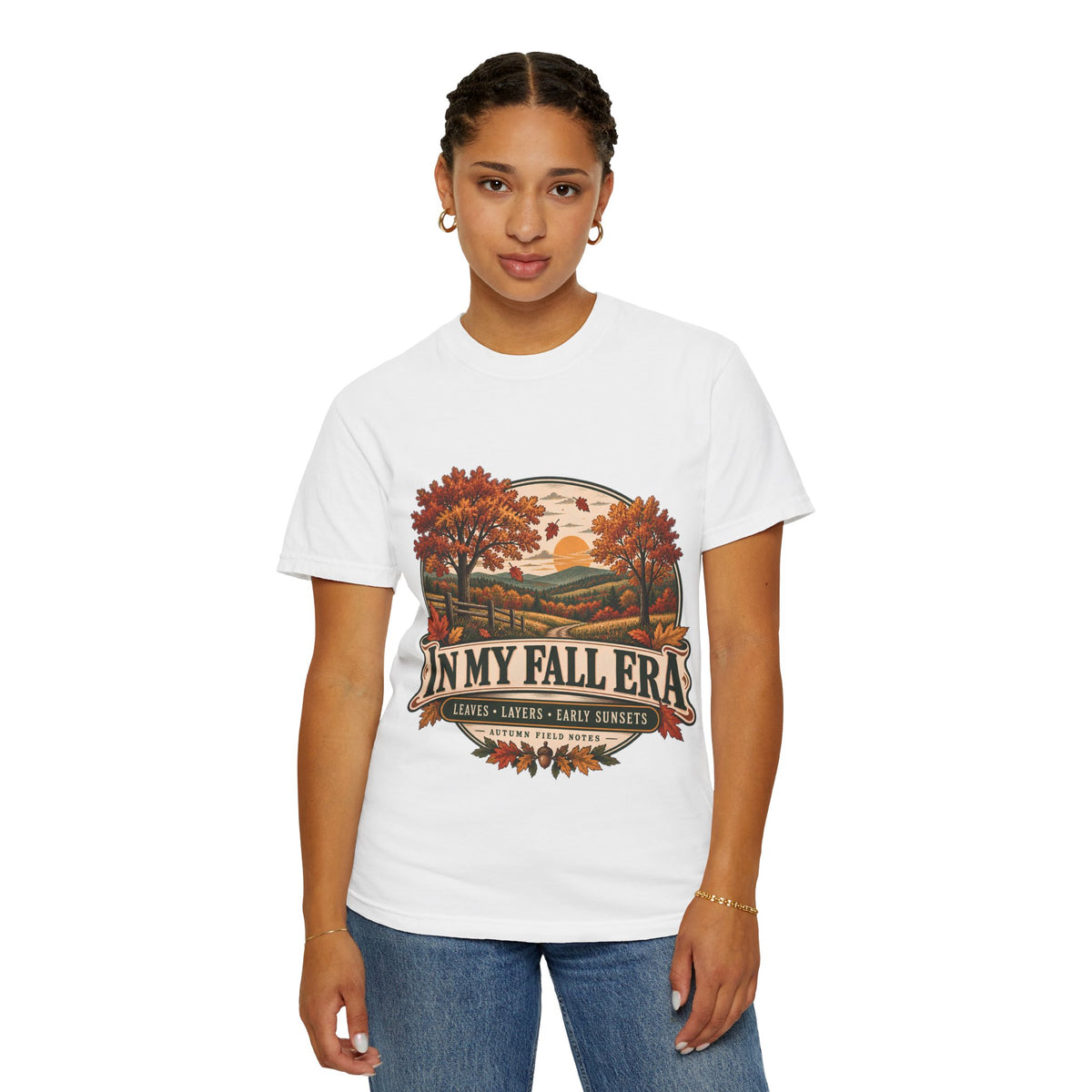 In My Fall Era Autumn Comfort Colors Graphic T-Shirt