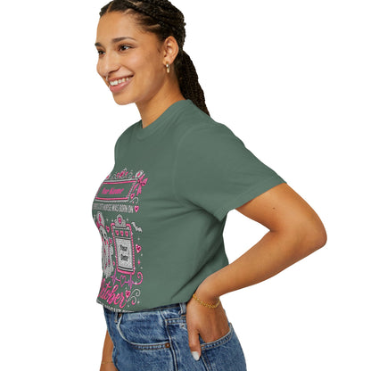Personalized Spooky Cute Nurse October Birthday Comfort Colors Tee