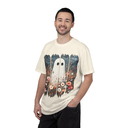 Floral Ghost Wildflower Halloween Comfort Colors T-Shirt