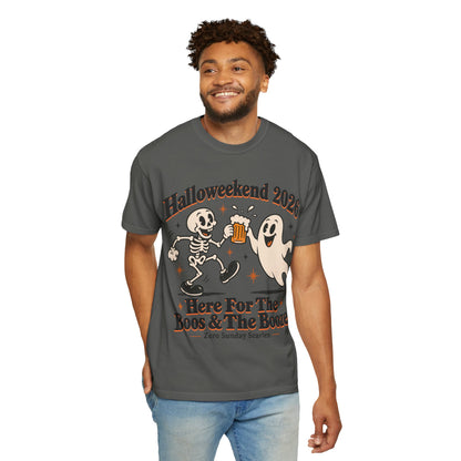 Halloweekend 2026 Boos & Booze Comfort Colors Tee