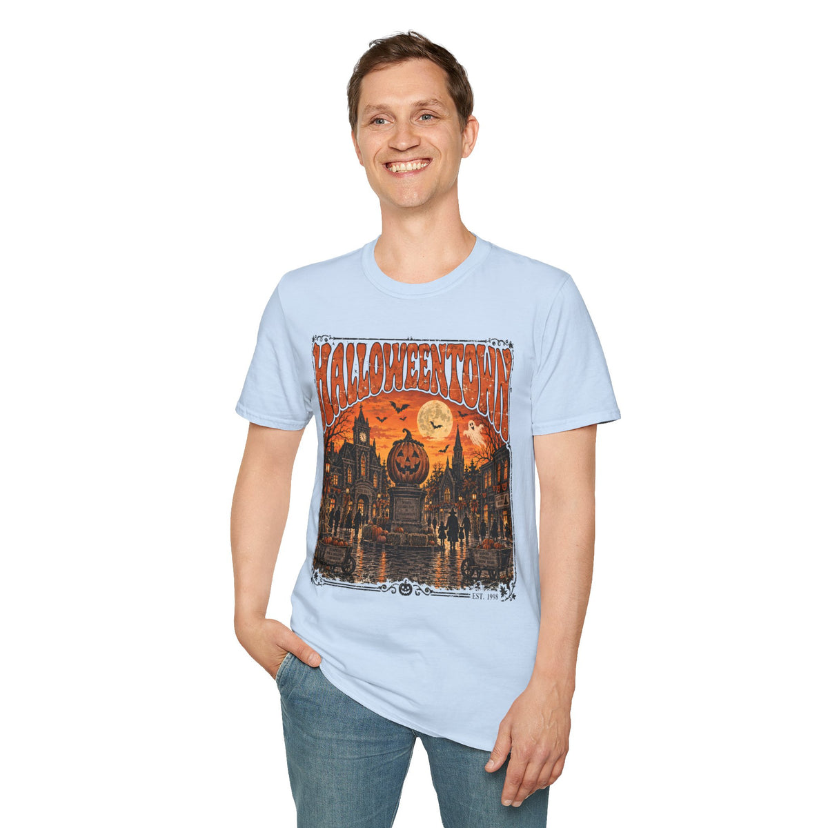 Vintage Halloweentown Est 1998 Graphic T-Shirt