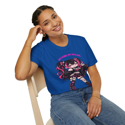 My Vibe, My Rules Anime Chibi Graphic Tee