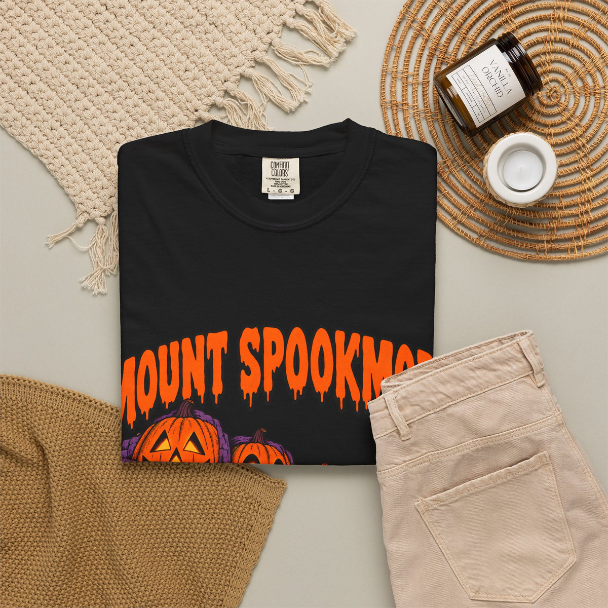 Mount Spookmore Halloween Comfort Colors T-Shirt