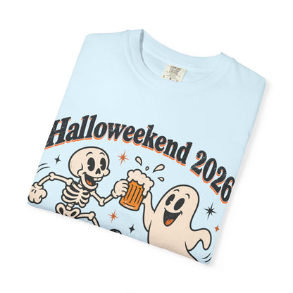 Halloweekend 2026 Boos & Booze Comfort Colors Tee