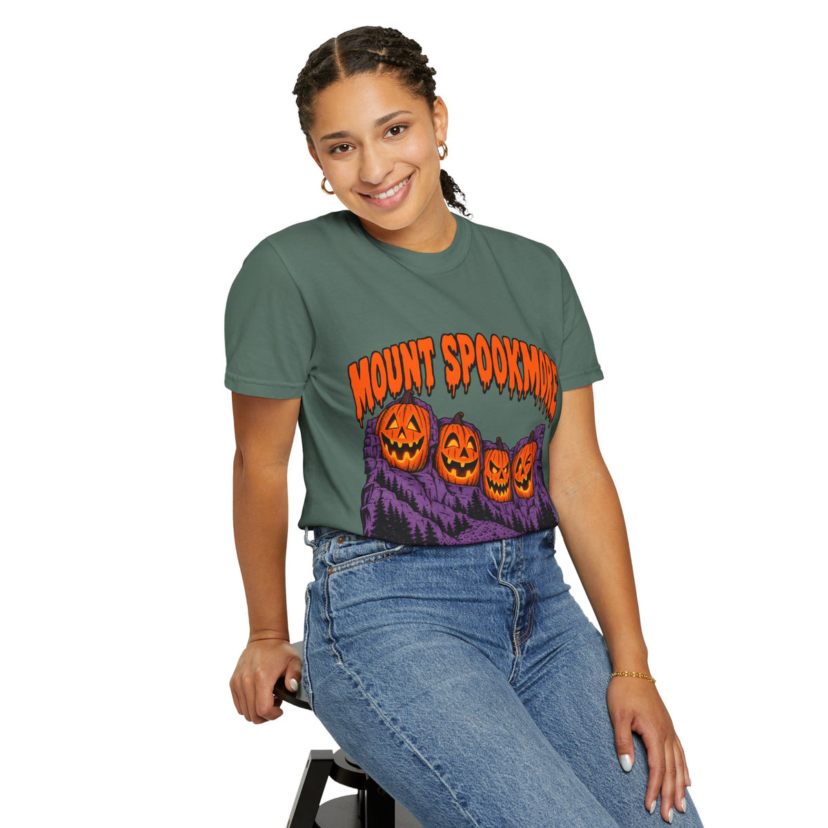 Mount Spookmore Halloween Comfort Colors T-Shirt