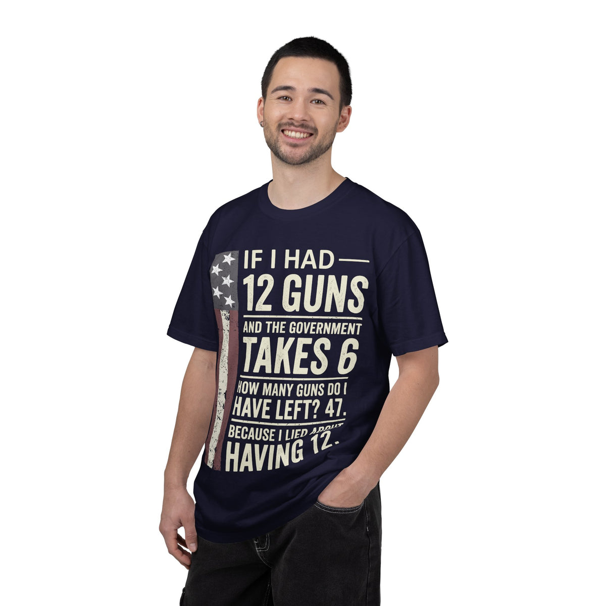 If I Had 12 Guns Funny Gun Math Comfort Colors T-Shirt