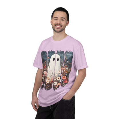 Floral Ghost Wildflower Halloween Comfort Colors T-Shirt